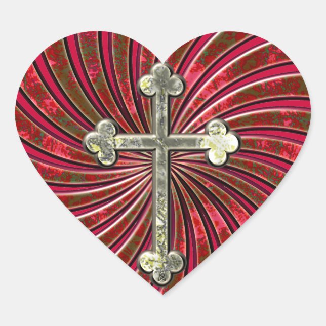 Cross My Heart Sticker (Front)