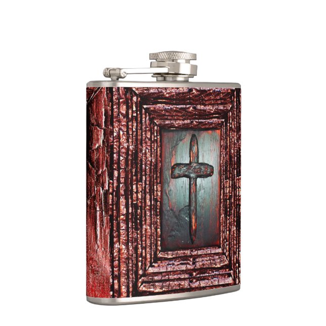 Cross of Blood Hip Flask (Right)