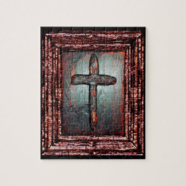 Cross of Blood Jigsaw Puzzle (Vertical)