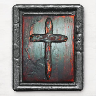 Cross of Blood Mouse Pad
