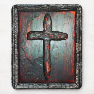 Cross of Blood Mouse Pad