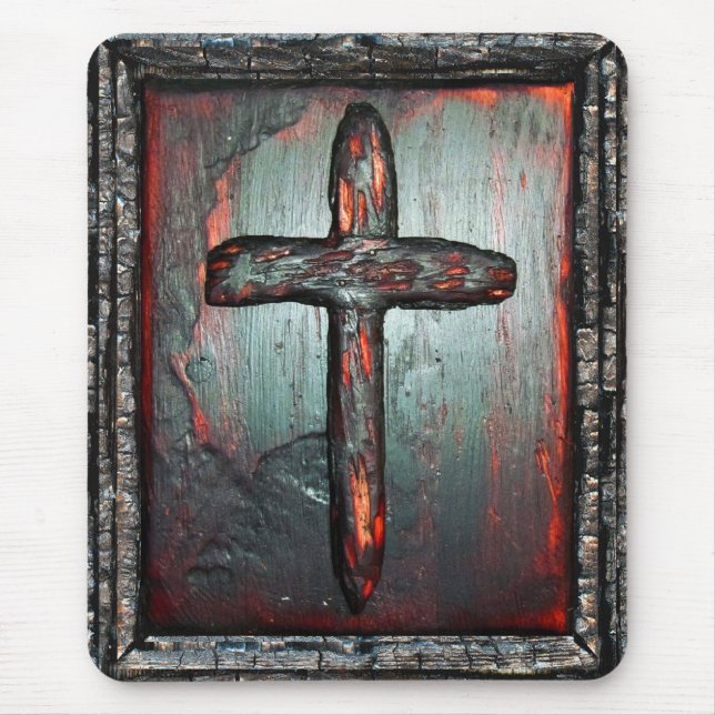 Cross of Blood Mouse Pad (Front)