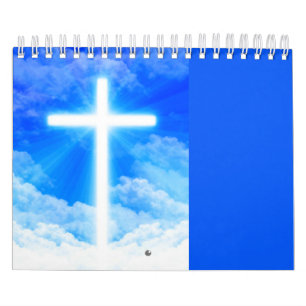 Cross of Light Jesus Christ Customisable Christian Calendar