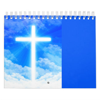 Cross of Light Jesus Christ Customisable Christian Calendar