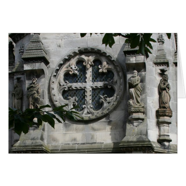 Cross of Love Rosslyn Chapel Card (Front Horizontal)