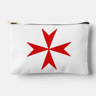 Cross Of Malta (red) Accessory Pouch