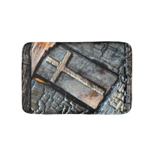 Cross of Protection Bath Mat