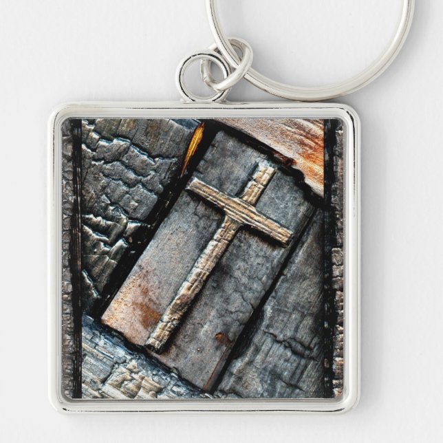 Cross of Protection Key Ring (Front)