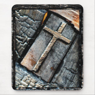 Cross of Protection Mouse Pad