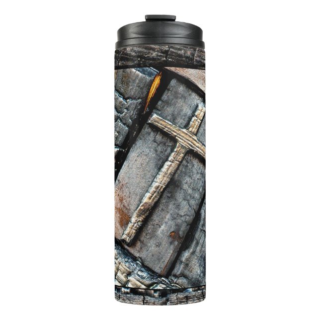 Cross of Protection Thermal Tumbler (Front)