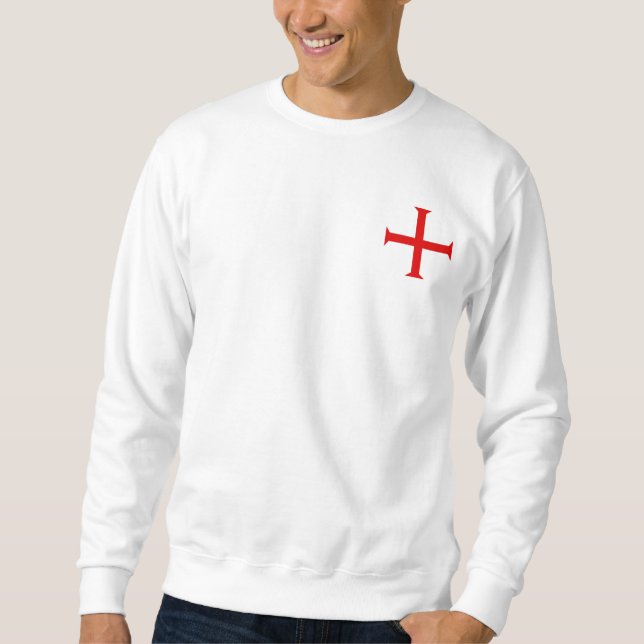 Cross of Red Sweatshirt (Front)