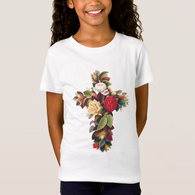 Cross of Roses T-Shirt (Front)