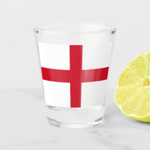 Cross of St George ~ Flag of England  Shot Glass