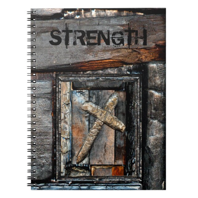 Cross of Strength Case-Mate iPhone Case Notebook (Front)