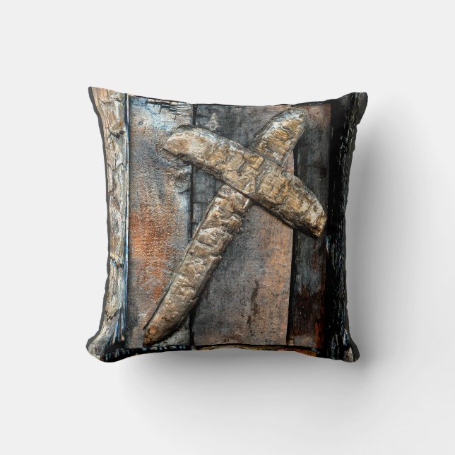 Cross of Strength Cushion (Front)