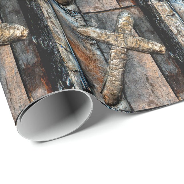 Cross of Strength Wrapping Paper (Roll Corner)