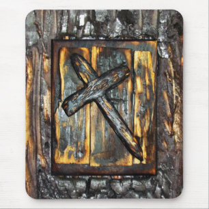 Cross of The Apocalypse Mouse Pad