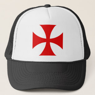 Cross of the Knights Templar Trucker Hat
