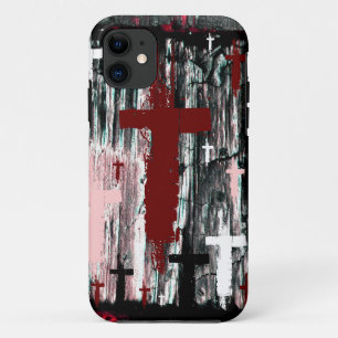 Cross of The Tormented Mouse Pad Case-Mate iPhone Case