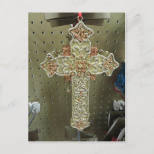 Cross Ornament Postcard