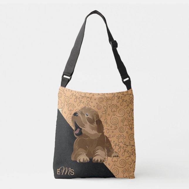 Cross Over Bag Puppy Love (Front)