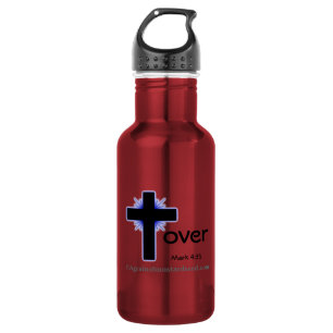 Cross Over Bible Quotes 532 Ml Water Bottle