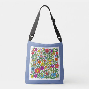 Cross over tote bag.