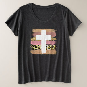 Cross Plus Size T-Shirt