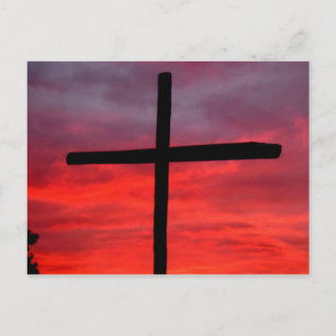 cross postcard