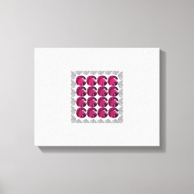 Cross Repeat Canvas Print (Front)