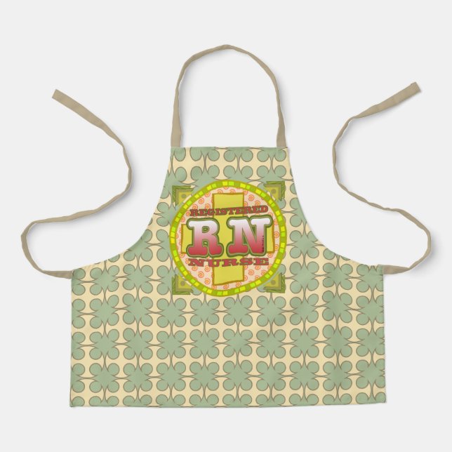 Cross RN Nurse Apron (Front)