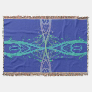 Cross Roads Throw Blanket