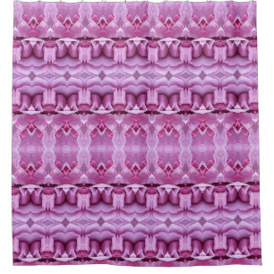 Cross Rose Ikat 6 Shower Curtain