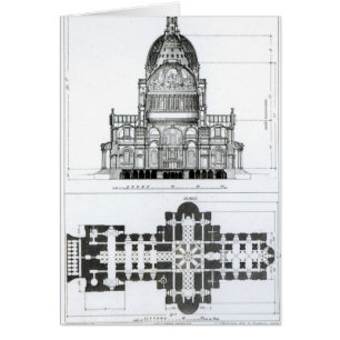 Cross section of St. Paul's Cathedral