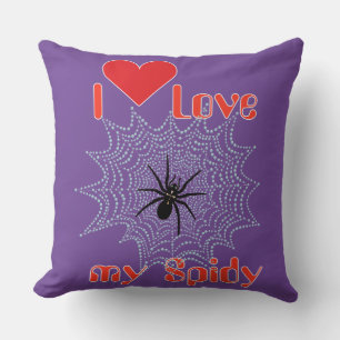 cross spider cushion