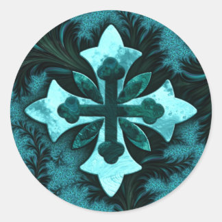 Cross Sticker