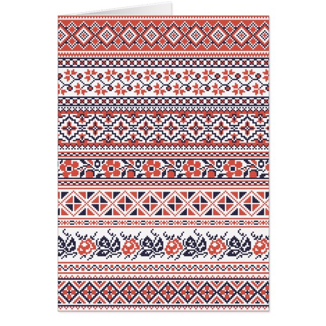 Cross-stitch design Patterns (Front)