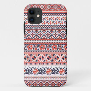 Cross-stitch design Patterns Case-Mate iPhone Case