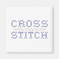 Cross Stitch Magnet