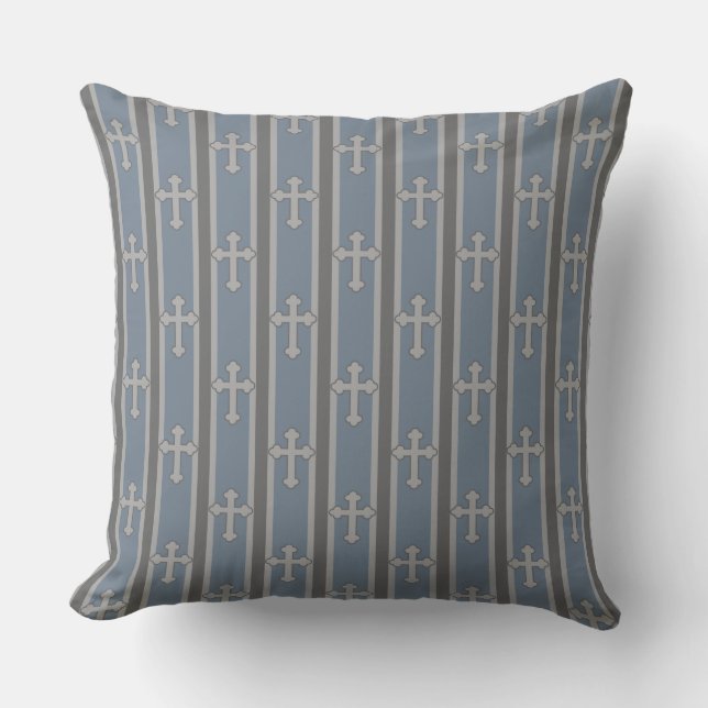 Cross Striped Cushion (Front)