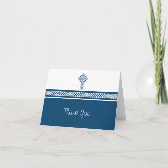 Cross Thank You Note Card (Front)