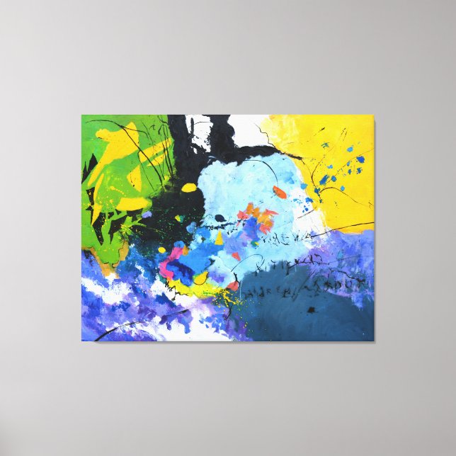 Cross the border canvas print (Front)
