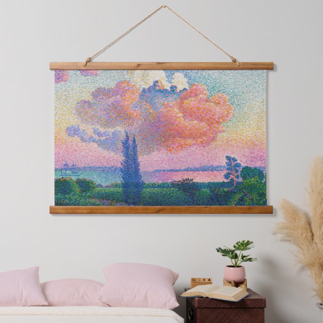 Cross - The Pink Cloud Hanging Tapestry (Bedroom)