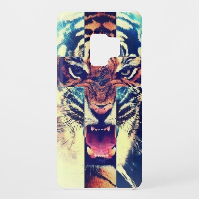 Cross Tiger Case-Mate Samsung Galaxy Case (Back)