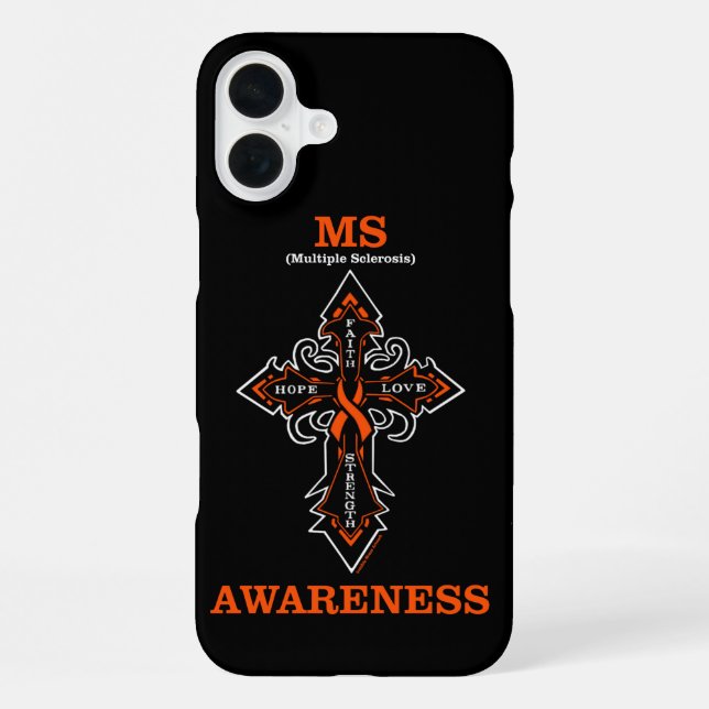 Cross/Warrior...MS  iPhone Case (Back)