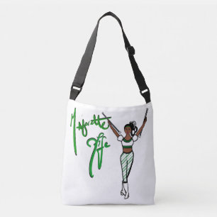 Crossbody Bag Green Stripe