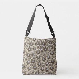 Crossbody Bag with Flowers