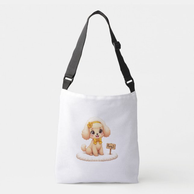Crossbody Bags (a Cute Poodle) (Front)