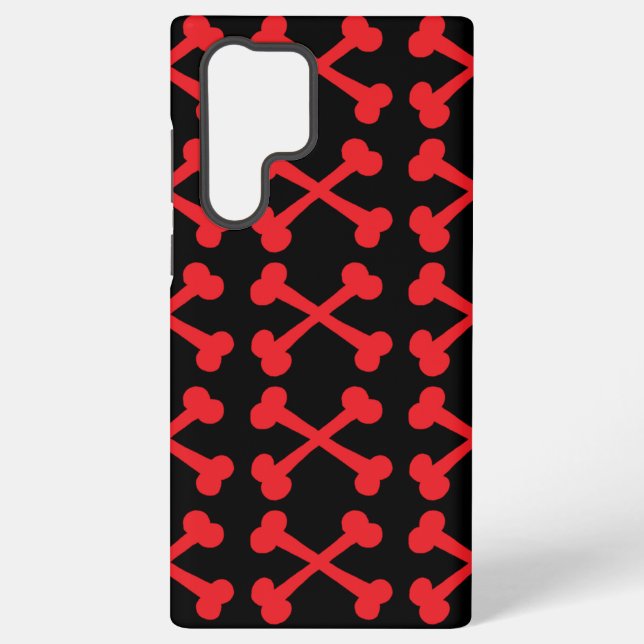 Crossbones Samsung Galaxy S22 Ultra Case (Back)