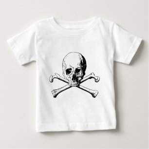 Crossbones skull baby T-Shirt